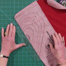 Valentine Quilting Ruler Template Set Multifunctional Heart Cutting Template: