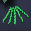 5pcs Bicycle Brake Cable Protector Anti-friction Bike Line Wrap(Green) Newly
