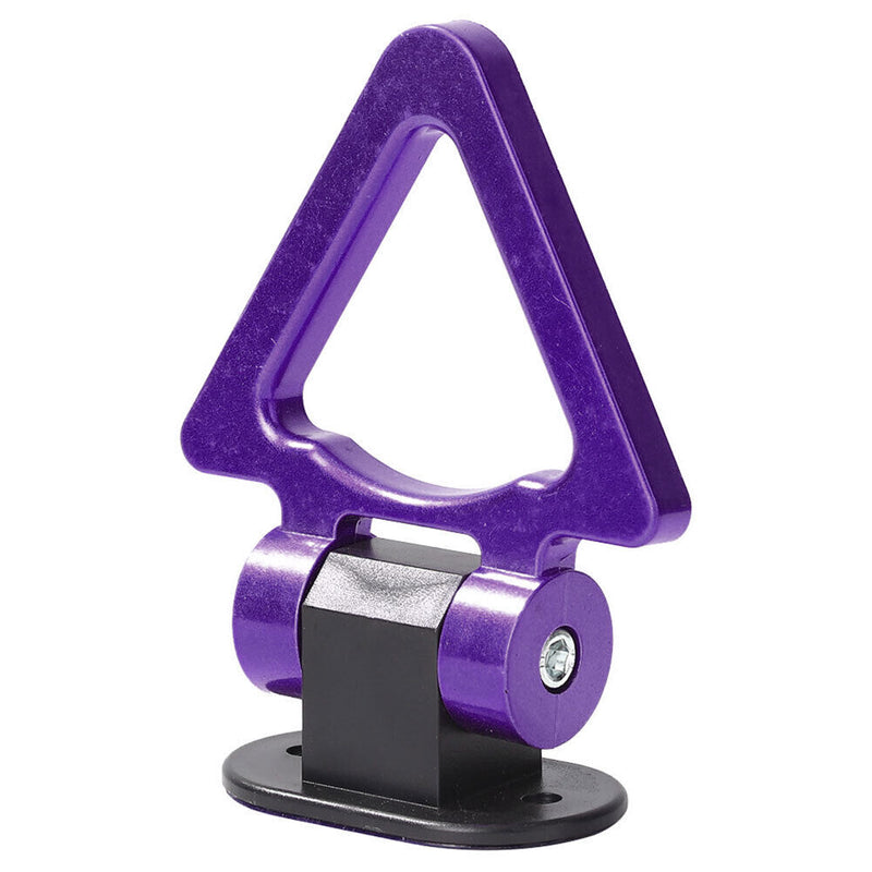 Decorative Car Trailer Hook Racing Triangle Style Bumper Tow Hook (Purple) Newly