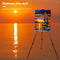 63 inch Aluminum Alloy Display Easel Stand with Carry Bag for Floor Table Top
