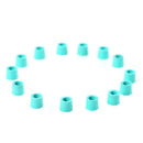 50pcs/lot A/C 1/4 Charging Hose Manifold Repair Rubber Sealing O-ring Green