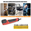 Right Angle Extension Shank Screwdriver 1/4 inch Hex Drill Bit Holder Kits Newly