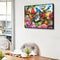 DIY Bird Flower Oil Paint by Numbers Kit Drawing on Canvas Pictures Home Deco