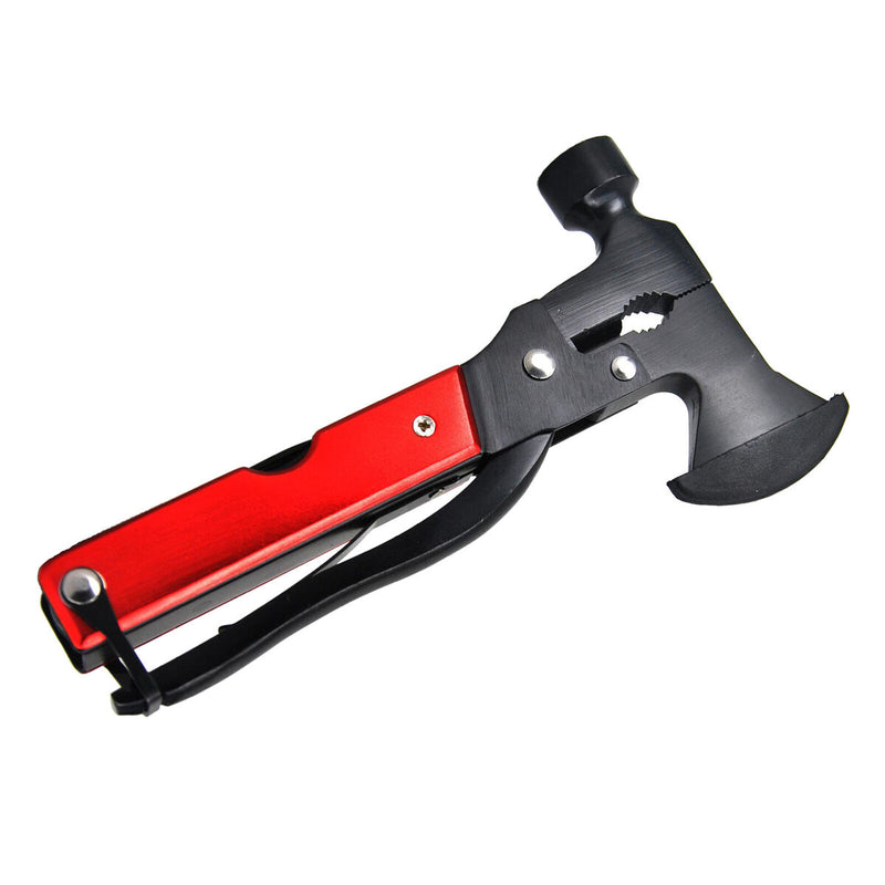 Tragbare multi-werkzeug-set-schlüssel zange messer kiefer schrauben   axt