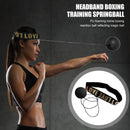 Boxing Reflex Speed Training PU Punch Ball Elastic Headband Set for Boxer Newly