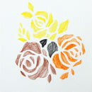Painting Stamp Scrapbooking Flower Pattern Embossing Template Layering Stencils
