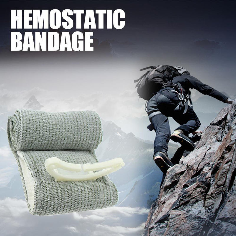 First Aid Hemostasis Elastic Bandage Sterilization Outdoor Survive Urgent R