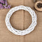 Decorations White Wreath Christmas Rattan Ring Garland Hanging Wreath Wicker