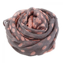 Lady Long Voile Women Dot Scarves Large Wraps Stole Neck Shawl