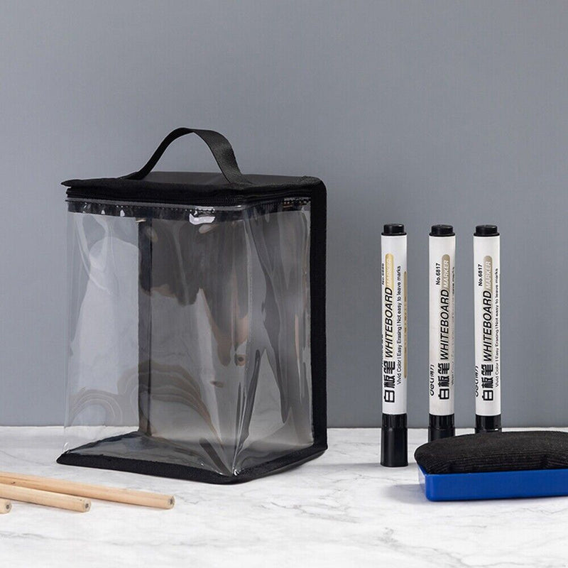 Waterproof Cosmetic Bag Travel Makeup Bags Watercolor Pen Holder Large Capacity