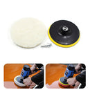 8pcs Buffing Polishing Pad Car Waxing Sponge Disk Wool Wheel Paint Care Polis
