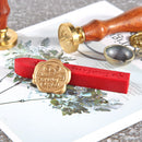 Retro Wax Seal Strips without Core for Fire Painting Stamp (Brown Red)