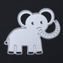 Snowvirtuos Small Elephant DIY Metal Scrapbook Crafts Embroidery Cutting