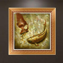 DIY-5D Diamond Embroidery Painting Fish Cross Stitch Crafts Home Decor Kit
