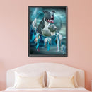 Diamond Painting Kit Dog Full Round Rhinestone Picture