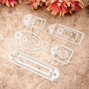 DIY Bookmark Label Scrapbooking Decor Embossing Paper Dies Cutting Cards Z9P1