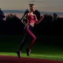 LED Luminous Night Running Arm Band Reflective Safety Warning Belt (Green)