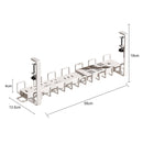#A Under Desk Cable Tray Cord Storage Organizer Strip Management Office & Home