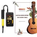 Guitar Converter Audio Interface Converter Replacement Guitar Tuner Line Cable