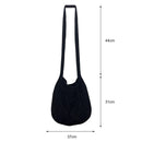 Women Knitted Shoulder Bags Large Capacity Weave Shopping Crossbody Handbag