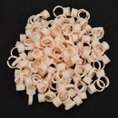 100pcs Silicone Tattoo Ink Cups Finger Ring Pigment Holder Container (M) Newly