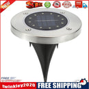 12 LED Solar Buried Light Waterproof Outdoor Lawn Ground Lamp (Warm White)