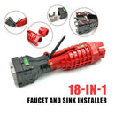 Faucet Sink Installers Multi purpose Bowl Plumber Basins Wrench Spans