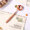Wooden Handle Sealing Wax Bead Tablet Melting Spoon for Scrapbooking (C) Newly