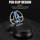 Waterproof 500mAh Type-C USB Rechargeable COB LED Mini Keychain Flashlight
