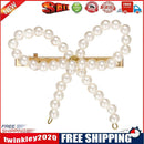 Korean Girls Pearls Bowknot Fringe Barrette Women Bang Ponytail Hair Clips