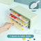 Ice Tray - Ice Cube Tray with Lid and Bin (3 Trays 1 Ice Bucket & Scoop)
