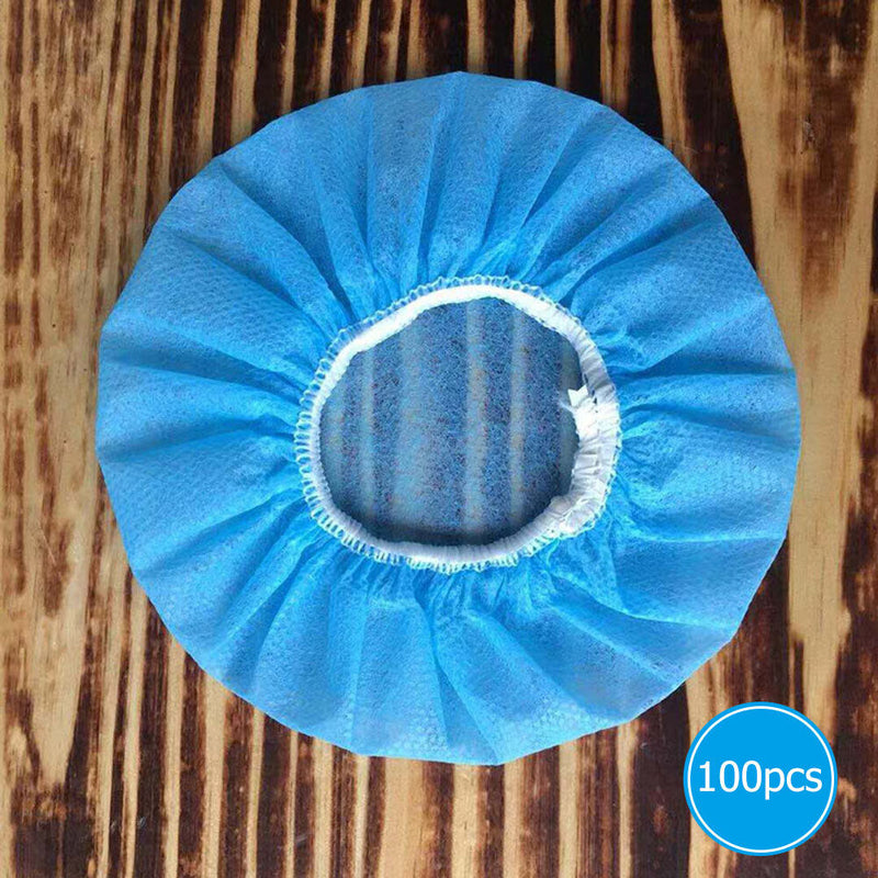 Disposable Headphone Sanitary Covers One-Time Headset Earmuff Shell Caps 100pcs