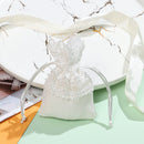 Lace Drawstring Bunch Pocket Candy Pouches Lace Cloth Bag Drawstring Pouch