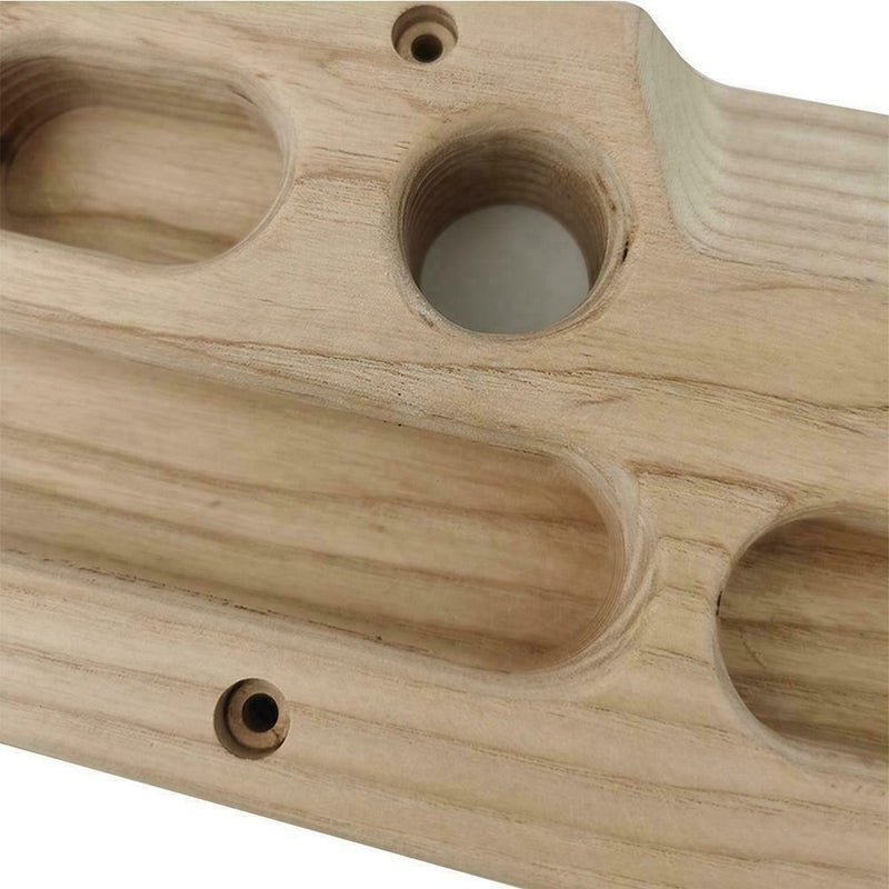 Fingerboard Climbing Strength Rock Men Wooden Climbing Outdoor Hangboard P5B0