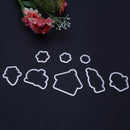 Silicone Christmas Stamp+Metal Cutting Dies Stencil Frame Scrapbook Album