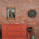 Motorcycle Riding Notes Sheet Metal Drawing Metal Painting Tin Wall Home Poster