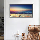 Beach Sunset Oil Paint By Numbers Kits Canvas DIY Wall Picture Home Decoration