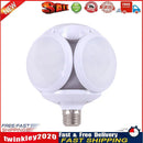 Mini LED Football Bulb Foldable Light Fan Blade Folding Bulbs (90mm/110V) Newly