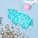 Pet Dogs Cats Slow Food Bowls Anti Choking Silicone Puppy Cats Slow Food Feeders
