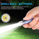 Bag Ornaments Waterproof Emergency Light Keychain LED Keychain Bag Mini Torch