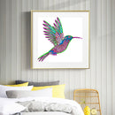 5D DIY Partial Drill Special Shape Bird Rhinestone Diamond Drawing for Home