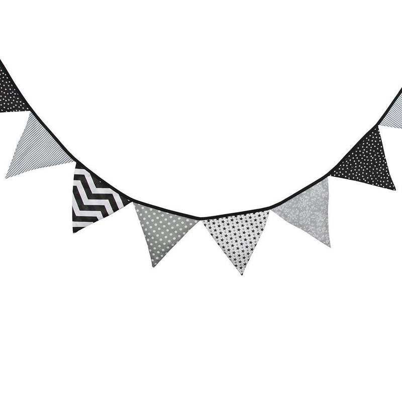 12 Flags 3.2m Pennant Bunting Banners Triangular Flags Party Wedding Decor