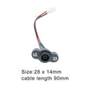 Cable Accessories Charging Port Scooter Parts Replacement Power Cord Port