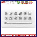 DIY Leather Printing Metal Carving Stamp Constellation Punches Working Sadd
