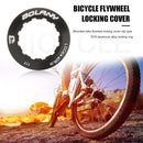 BOLANY MTB Bike Flywheel Lock Covers Cassette Locking Ring Tools (Black) Newly
