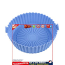 Air Fryer Silicone Pot - Replacement of Parchment Liner Paper (Sky Blue) Newly