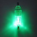 Mini LED Deep Drop Underwater Fishing Squid Fish Lure Light Green  Newly