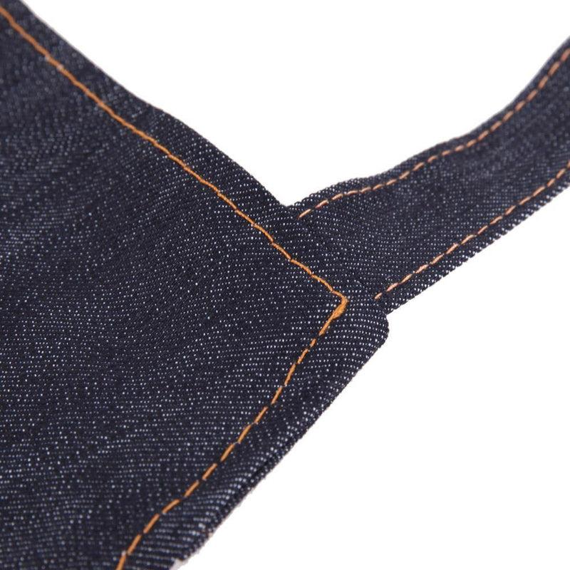 Unisex Pocket Antifouling Denim Cloth Work Apron Cafe Kitchen Cooking Bibs Newly