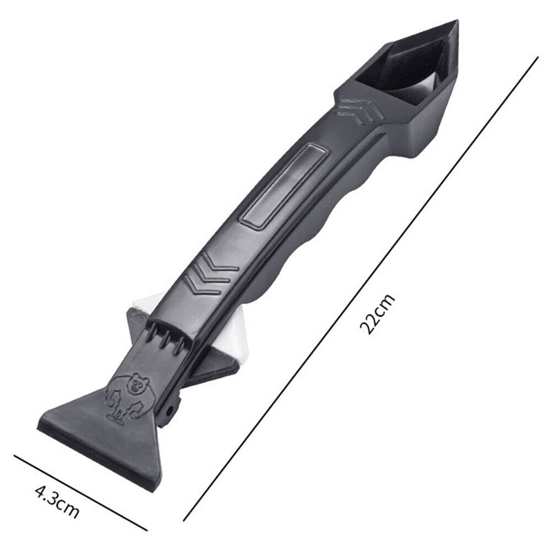 6pcs Folding Squeegee Decoration Caulking Scraper with Replacement Head (A)