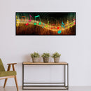 80x30cm 5D DIY Full Round Drill Diamond Painting Music Note Abstract Home Decor